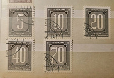 Briefmarken ddr dienstmarken gebraucht kaufen  Braunschweig
