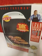 Grelhador redutor de gordura média magra George Foreman GR26CB testado e funciona comprar usado  Enviando para Brazil