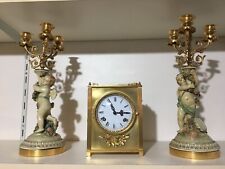 Trittico orologio ottone usato  Sarzana