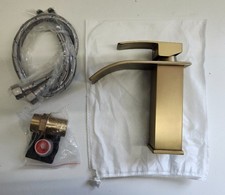 Brushed gold bathroom for sale  CANTERBURY