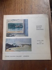 CRANE KALMAN 1970/71 ALFRED WALLIS KEITH VAUGHAN JOHN MINTON JOHN CRAXTON  comprar usado  Enviando para Brazil