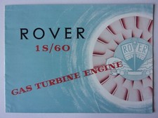 Rover gas turbine for sale  BENFLEET