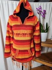 Strickpulli hoodie hippie gebraucht kaufen  Ostbevern