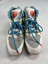 Tênis Reebok Pump Omni Lite Masculino 11 Branco Azul Hexalite Alto J92856 comprar usado  Enviando para Brazil