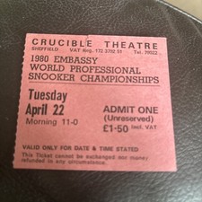 1980 embassy snooker for sale  WALLASEY