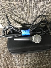 Microfone vocal dinâmico cardioide Shure SM58 (com cabo XLR) comprar usado  Enviando para Brazil