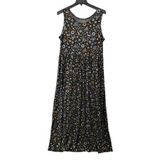 Vestido Maxi Cosmic Aura Feminino Tamanho 2X Astrologia Folha Malha Capricho Fada Bruxa, usado comprar usado  Enviando para Brazil