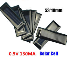 50PCS 0.5V 130mA Mini células solares policristal Painel Acessórios solar faça você mesmo, usado comprar usado  Enviando para Brazil