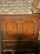 Vintage brown wooden for sale  CARLUKE