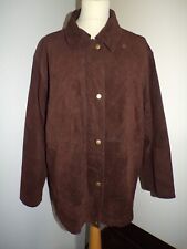 Veste croute cuir d'occasion  Saint-Vallier
