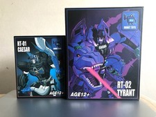 Robot Toys RT-01 y RT-02 Caesar y Tyrant Optimus Primal y Megatron Paquete segunda mano  Embacar hacia Mexico