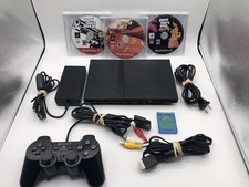 Console Sony PlayStation 2 Slim SCPH-75001 reproduz DVDs e PS2 somente disco prata comprar usado Console Sony PlayStation 2 Slim SCPH-75001 reproduz DVDs e PS2 somente disco prata comprar usado  Enviando para Brazil