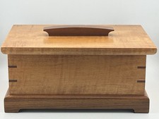 walnut jewelry box maple for sale  Louisville