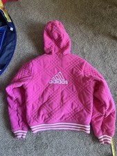 Jaqueta Adidas rosa reversível comprar usado  Enviando para Brazil
