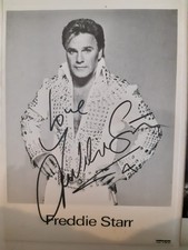 Freddie starr signed for sale  NORWICH