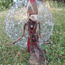Wayang golek schattenspielpupp gebraucht kaufen  Biebertal