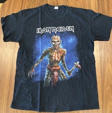 Camiseta Iron Maiden The Book Of Souls World Tour 2016 Grande L Bom Estado AUS comprar usado  Enviando para Brazil