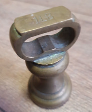 Brass vintage weight for sale  BALLYMENA