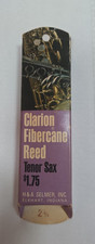 1 CLARION FIBERCANE REED TENOR SAX H & A SELMER, INC. comprar usado  Enviando para Brazil