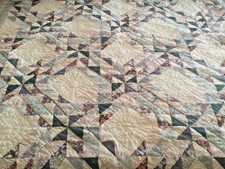 Vtg.trapunto log cabin for sale  Lowellville