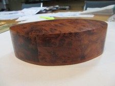 Vintage oval burlwood for sale  Saint Paul