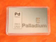 Palladium palladiumbarren ausw gebraucht kaufen  Stahnsdorf