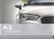 AUDI A3 S3 Limousine Cabrio Cabriolet Prospekt  04 - 2014 comprar usado AUDI A3 S3 Limousine Cabrio Cabriolet Prospekt  04 - 2014 comprar usado  Enviando para Brazil