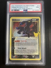 Umbreon gold star for sale  LONDON