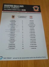 Bradford bulls hunslet for sale  BRADFORD