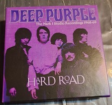 Deep Purple - Hard Road The Mark 1 Studio Recordings 1968-1969 - 5 CD Box Set  comprar usado Deep Purple - Hard Road The Mark 1 Studio Recordings 1968-1969 - 5 CD Box Set  comprar usado  Enviando para Brazil