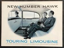 Humber hawk touring for sale  LEICESTER