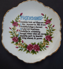 Ceramic friendship poem for sale  ABERYSTWYTH