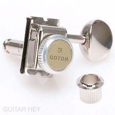 NOVO Conjunto de Afinadores de Bloqueio Gotoh SD91-05M MGT 6 em Linha ESCALONADO com Parafusos - NÍQUEL comprar usado  Enviando para Brazil