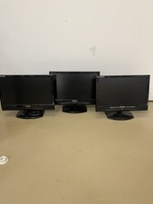 (3) 16" VIEW SONIC N1630W VS12114-1M LCD WIDESCREEN HDMI RCA MONITOR DE TV COAXIAL HDTV comprar usado  Enviando para Brazil