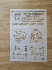 Schablone reise vintage gebraucht kaufen  Altdorf b.Nürnberg