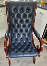 Stunning blue chesterfield for sale  BRAINTREE