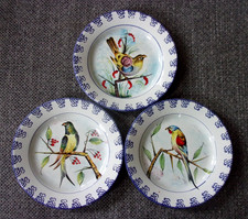 Assiettes aux oiseaux usato  Spedire a Italy