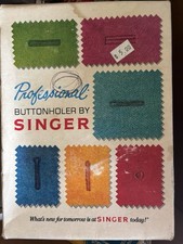 Singer professional buttonhole for sale  Fair Oaks