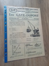 Prospectus tracteur machines d'occasion  Lys-lez-Lannoy
