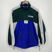 Jaqueta Nike Windbreaker Adulto Tamanho P Verde Azul Zíper Completo Vintage Anos 90 Bordada comprar usado  Enviando para Brazil
