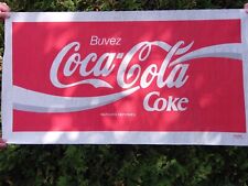 Banderole publicitaire coca d'occasion  Villers-Cotterêts