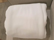 Capa de Sofá Pottery Barn Universal Dropcloth Chenille Branca 106x150 IMPERFEITA comprar usado  Enviando para Brazil