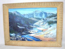 Mountain landscape oil for sale  Anaconda