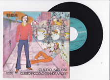 Disco giri claudio usato  Italia
