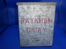 Garrafa de leite galvanizada vintage Raynham massa de laticínios varanda caixa de entrega comprar usado Garrafa de leite galvanizada vintage Raynham massa de laticínios varanda caixa de entrega comprar usado  Enviando para Brazil