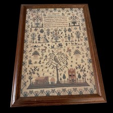 Antique needlepoint reproducti for sale  Charlotte