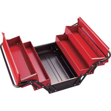 Caixa de ferramentas de metal TONE BX430 3 camadas formato V 16"x8.7"x8.7" feita no Japão TOM BX430 comprar usado Caixa de ferramentas de metal TONE BX430 3 camadas formato V 16"x8.7"x8.7" feita no Japão TOM BX430 comprar usado  Enviando para Brazil