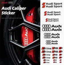 Audi Bremsattel Aufkleber S-Line Sport RS S Sticker Set Auto Tuning alle Modelle comprar usado  Enviando para Brazil
