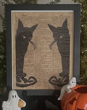 Framed black cat for sale  Paradise Valley