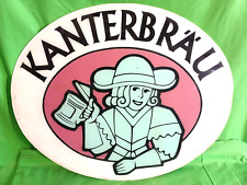 Plaque publicitaire kanterbrau d'occasion  Le Teil